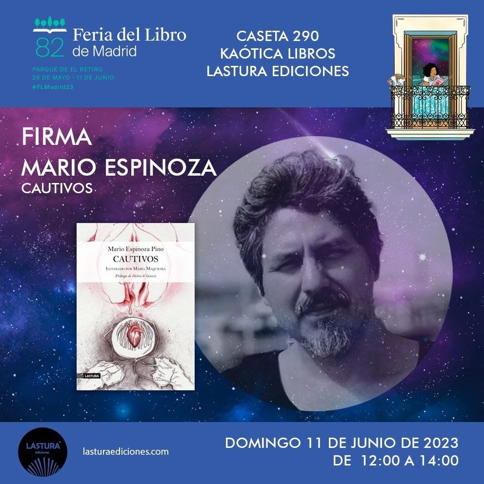 «Cautivos» en la Feria del Libro de Madrid