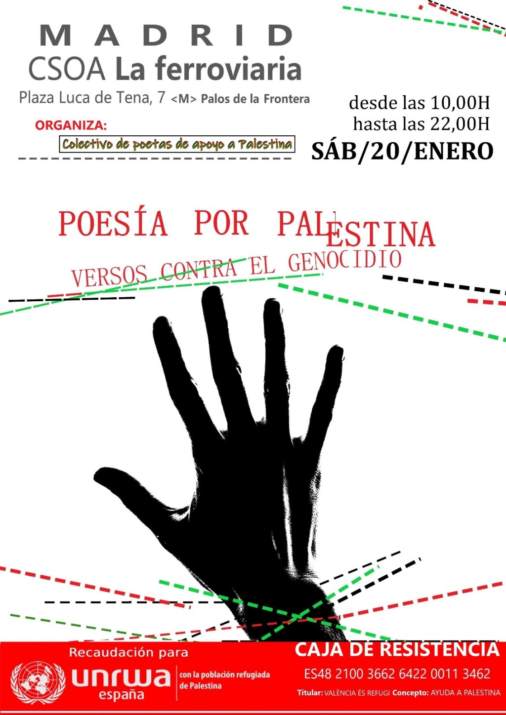Poesía por Palestina. Versos Contra el&nbsp;Genocidio