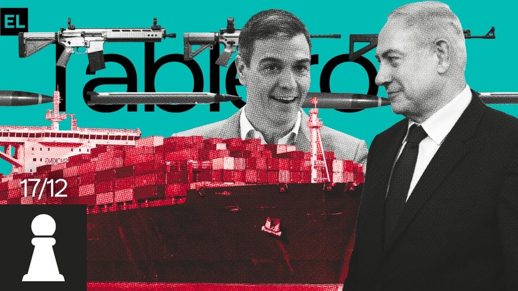 Intervención en El Tablero de Canal Red: España, un puerto de armas para el&nbsp;genocidio