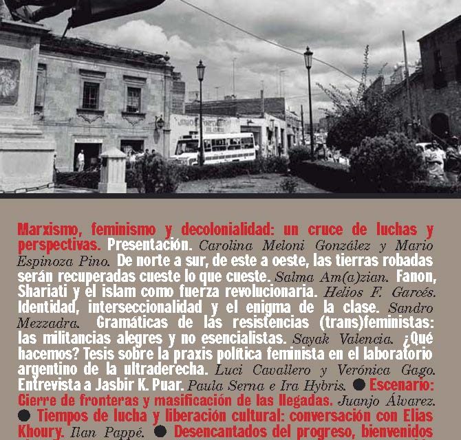 Marxismo, feminismo y decolonialidad: un cruce de luchas y perspectivas
